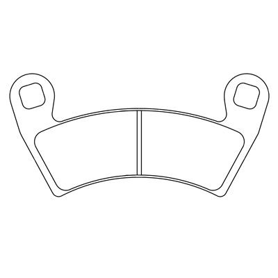 Placute de frana CL BRAKES 1229 ATV1