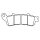Placute de frana CL BRAKES 1231 RX3