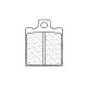 Placute de frana CL BRAKES 2249 EN10 (XE7)