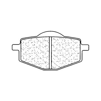 Placute de frana CL BRAKES 2284 RX3