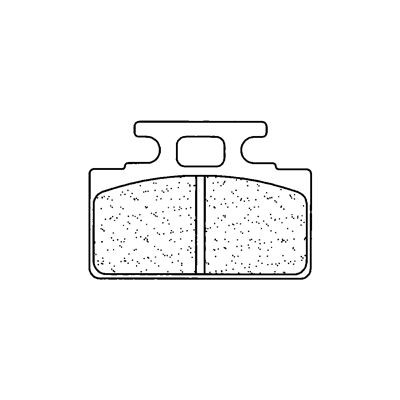 Placute de frana CL BRAKES 2287 RX3