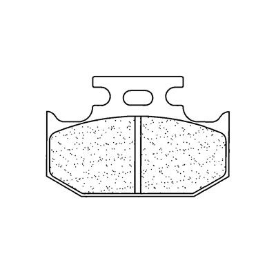 Placute de frana CL BRAKES 2299 RX3