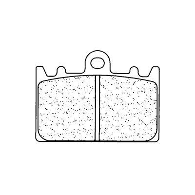 Placute de frana CL BRAKES 2363 A3+