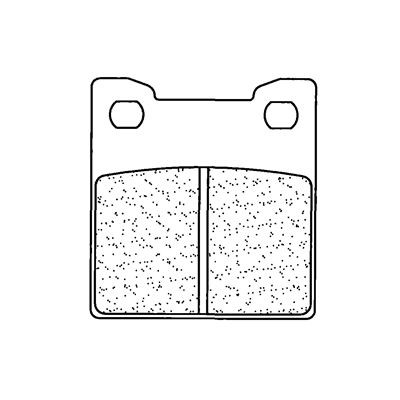 Placute de frana CL BRAKES 2390 RX3