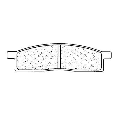 Placute de frana CL BRAKES 2424 X1