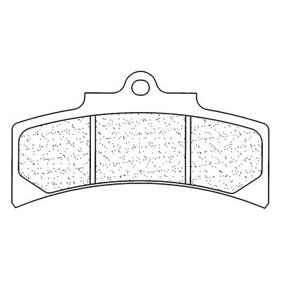 Placute de frana CL BRAKES 2584 C60 (C59)