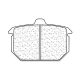 Placute de frana CL BRAKES 2701 RX3
