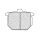 Placute de frana CL BRAKES 2814 S4