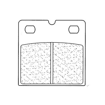 Placute de frana CL BRAKES 2840 A3+
