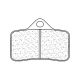 Placute de frana CL BRAKES 2920 XBK5