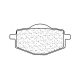 Placute de frana CL BRAKES 3008 SC