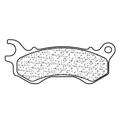 Placute de frana CL BRAKES 3102 MSC