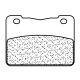 Placute de frana CL BRAKES 3110 MSC