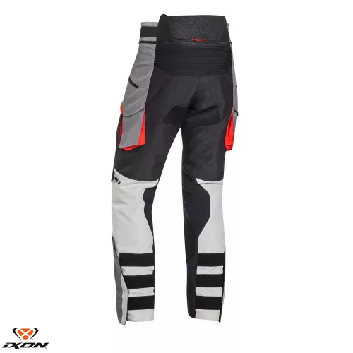 Pantaloni barbati Ixon Ragnar MS negru/gri/rosu