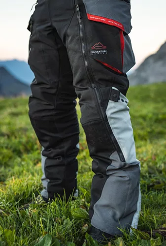 Pantaloni barbati Ixon Ragnar MS negru/gri/rosu