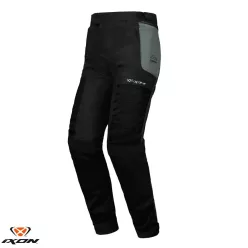 Pantaloni barbati Ixon vara M-Njord MS verde/negru/galben