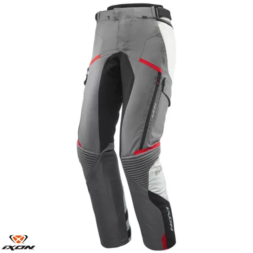 Pantaloni barbati Ixon Midgard MS gri/negru/rosu