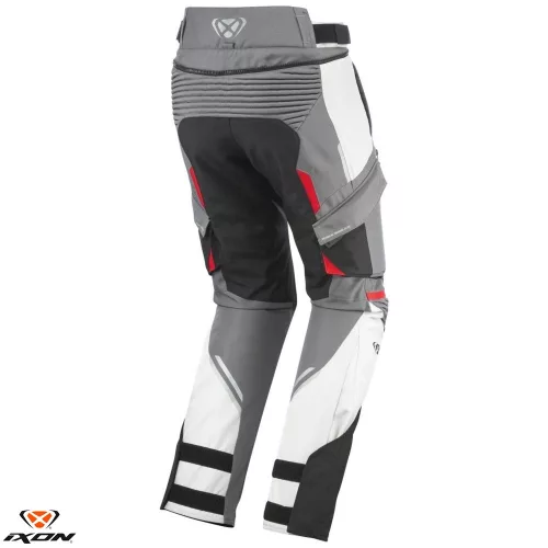 Pantaloni barbati Ixon Midgard MS gri/negru/rosu