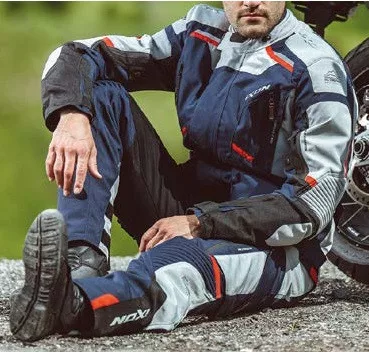 Pantaloni barbati Ixon Midgard MS gri/navy/negru