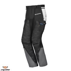 Pantaloni dama Ixon Balder LS negru/gri/albastru