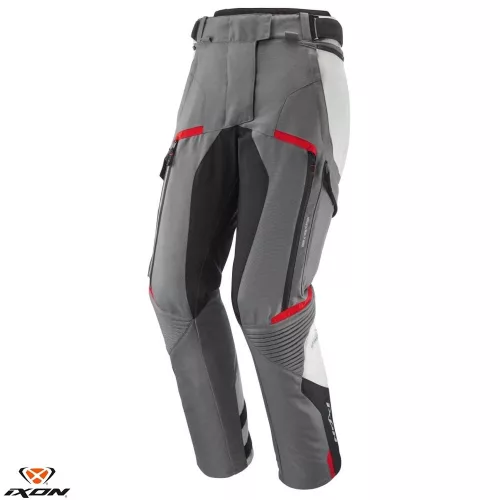 Pantaloni dama Ixon Midgard LS gri/negru/rosu