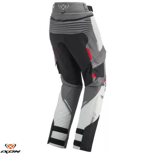 Pantaloni dama Ixon Midgard LS gri/negru/rosu
