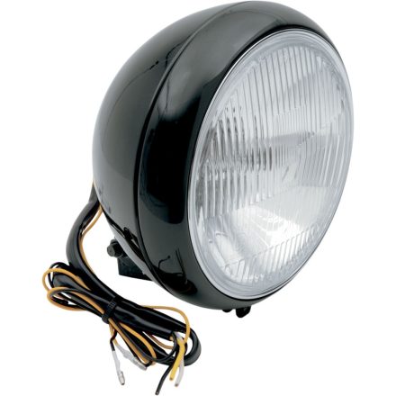 HEADLIGHT 7" SMTH BLK