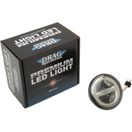 HEADLIGHT 5.75" LED REFL ECE