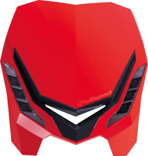 Headlight E-Blaze Rd/Bk