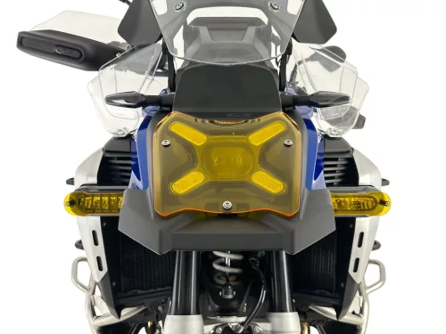 Protecție far WRS BMW R 1300 GS Adventure 2024-2026 galben BM105GF