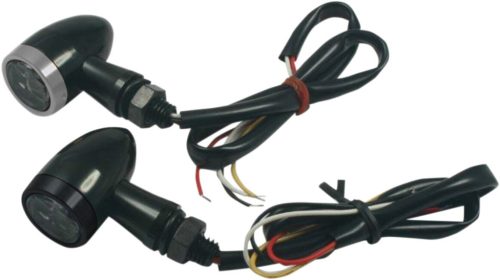 Set-semnal-si-lunina-stop-LED-Bullet-negru-cu-inel-crom-geam-transparent