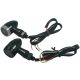 Set-semnal-si-lunina-stop-LED-Bullet-negru-cu-inel-crom-geam-transparent