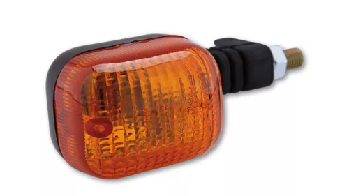 Semnalizator Highsider stil Duc cu bec, braț rigid M10, portocaliu, față dreapta / spate stânga (bucată)
