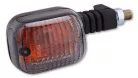 Semnalizator Highsider stil Duc cu bec, dispersor fumuriu, față dreapta / spate stânga (bucată)