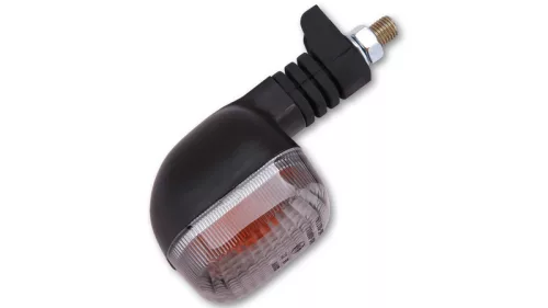 Semnalizator Highsider stil Duc cu bec, dispersor fumuriu, față dreapta / spate stânga (bucată)