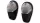 Semnalizator de carenaj Highsider LED, corp negru, dispersor transparent, față și spate (pereche)