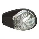 Semnalizator de carenaj Highsider LED, corp negru, dispersor transparent, față și spate (pereche)