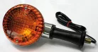 Semnalizator față Highsider tip OE crom, portocaliu, Kawasaki Vulcan 500 / ZL 1000 Eliminator 202-834