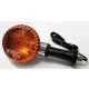 Semnalizator față Highsider tip OE crom, portocaliu, Kawasaki Vulcan 500 / ZL 1000 Eliminator 202-834