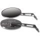 Mirror Oval Billet S/Stem