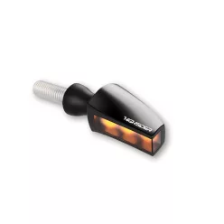   Semnalizator Highsider Stealth-X Flight LED, negru, dispersor fumuriu (pereche)