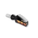 Semnalizator Highsider Stealth-X Flight LED, negru, dispersor fumuriu (pereche)