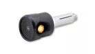 Semnalizator capăt de ghidon Highsider Akron-Flash LED cu lumină de poziție 2 în 1, negru/portocaliu (pereche)