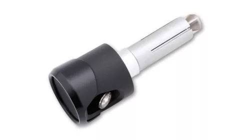 Semnalizator capăt de ghidon Highsider Akron-Flash LED cu lumină de poziție 2 în 1, negru/portocaliu (pereche)