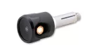 Semnalizator capăt de ghidon Highsider Akron-Flash LED cu lumină de poziție 2 în 1, negru/portocaliu (pereche)