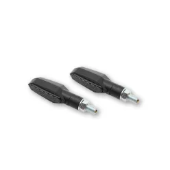   Semnalizator Highsider Multiface LED, corp negru, dispersor fumuriu, față și spate (pereche)