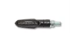 Semnalizator Highsider Multiface LED, corp negru, dispersor fumuriu, față și spate (pereche)