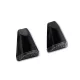 Semnalizator de carenaj Highsider Swift LED, corp negru, dispersor transparent, față și spate (pereche)
