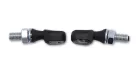 Semnalizator Highsider Crumb LED, corp negru, dispersor fumuriu, față și spate (pereche)