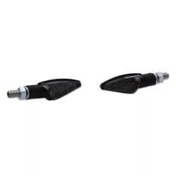   Semnalizator Highsider Toledo LED, corp negru, dispersor fumuriu, față și spate (pereche)